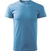 MALFINI T-Shirt Herren Basic, 4XL, azureblau