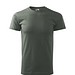 MALFINI T-Shirt Herren Basic, 4XL, dunkler schiefer