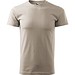 MALFINI T-Shirt Herren Basic, 4XL, eisgrau
