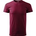 MALFINI T-Shirt Herren Basic, 4XL, garnet