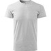 MALFINI T-Shirt Herren Basic, 4XL, hellgrau melliert
