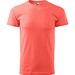 MALFINI T-Shirt Herren Basic, 4XL, koralle