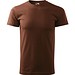 MALFINI T-Shirt Herren Basic, 4XL, schokolade