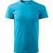 MALFINI T-Shirt Herren Basic, 4XL, türkisblau