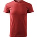 MALFINI T-Shirt Herren Basic, 4XL, weinrot