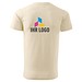 MALFINI T-Shirt Herren Basic, 4XL, mandel