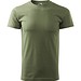 T-Shirt Herren Basic, S, khaki