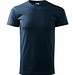 T-Shirt Herren Basic, S, marineblau