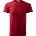 T-Shirt Herren Basic, S, marlbororot
