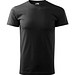 T-Shirt Herren Basic, S, schwarz