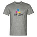 MALFINI T-Shirt Herren Edge, 2XL, dunkelgrau melliert