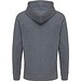 Iqoniq Abisko Zip-Kapuzenpullover aus recycelter Baumwolle, heather anthracite, XXS