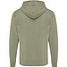 Iqoniq Abisko Zip-Kapuzenpullover aus recycelter Baumwolle, heather green, XXS