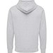 Iqoniq Abisko Zip-Kapuzenpullover aus recycelter Baumwolle, heather grey, XXS