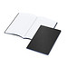 Geiger-Notes Tablet-Book A5 schwarz, Farbschnitt und Prägung in blau