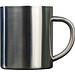 Tasse aus Metall, grau