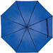 Teleskop-Taschenschirm aus Polyester mit Schutzhülle, blau