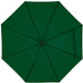 Teleskop-Taschenschirm aus Polyester mit Schutzhülle, dunkelgrün