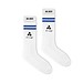Mr. Socks Tennissocken, White / Blue Pantone 285 C