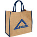 Jute Tragetasche The Large, natur/navy