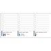 Tisch-Querkalender Compact Recycling-Kalendariumspapier, Hardcover Papier matt