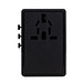 TRAVELER Reiseadapter, schwarz