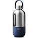 Trinkflasche Edelstahl, Blau 1000ml, Blau