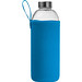 Trinkflasche mit Neoprensleeve 1,0 l, hellblau