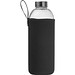 Trinkflasche mit Neoprensleeve 1,0 l, schwarz