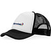 Trucker Kappe mit 5 Segmenten, schwarz,weiss