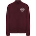 Ulan 280 g/m² Sweatjacke Unisex, granatrot, 3XL