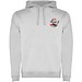 Urban 280 g/m² Kapuzenpullover für Herren, aschweiß-melange, M