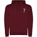 Urban 280 g/m² Kapuzenpullover für Herren, granatrot, M