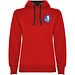 Urban Kapuzenpullover für Damen, rot/schwarz, M
