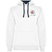 Urban Kapuzenpullover für Damen, weiß/Navy Blue, M