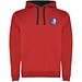 Urban Kapuzenpullover für Herren, rot/schwarz, 3XL