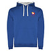 Urban Kapuzenpullover für Herren, Royalblau/weiß, 3XL