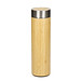 Vakuum Flasche Bambus, large, braun