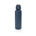 Via RCS Re-Steel Sportflasche mit Verschluss, 600ml, navy blau