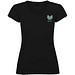 Victoria T-Shirt mit V-Ausschnitt für Damen, schwarz, 3XL