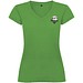 Victoria T-Shirt mit V-Ausschnitt für Damen, Tropical Green, M