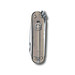 VICTORINOX Taschenmesser Classic SD, 7 Funktionen, hellgrau-transparent