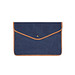 VINGA Bosler 14 Zoll Laptop-Tasche aus GRS recyceltem Canvas, navy blau