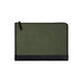 VINGA Marlow 14 Zoll Laptop Sleeve aus RCS recyceltem Polyester, grün, schwarz