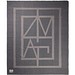VINGA Monogram GRS Decke, grau