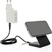 VoltPerch 15W magnetischer Wireless Charger aus RCS rec. ABS, schwarz