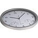 Wanduhr mit Hygro - und Thermometer, weiss