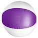 Wasserball, violett/weiß