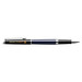 Waterman Hemisphere Color-Block Tintenroller mit Palladiumbeschichtung, blau