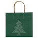 Weihnachtstasche klein, grün